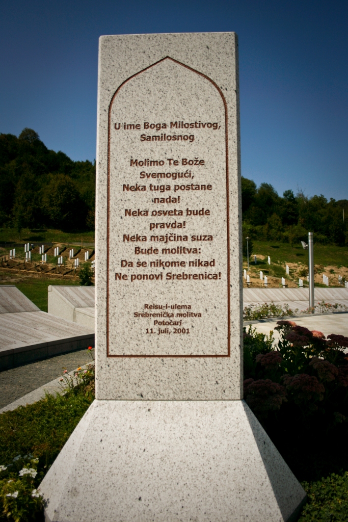 El memorial de Srebrenica (©Giacomo Rosso)